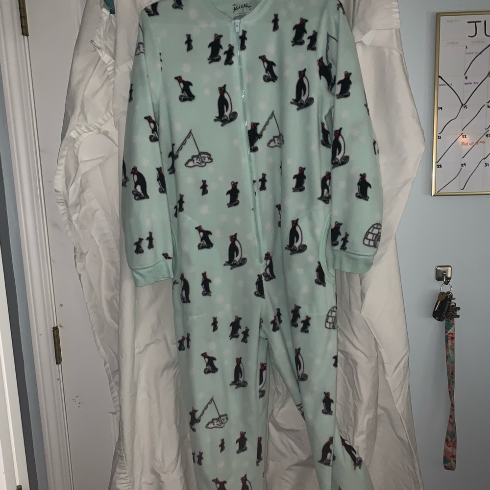 Women’s penguin onesie!